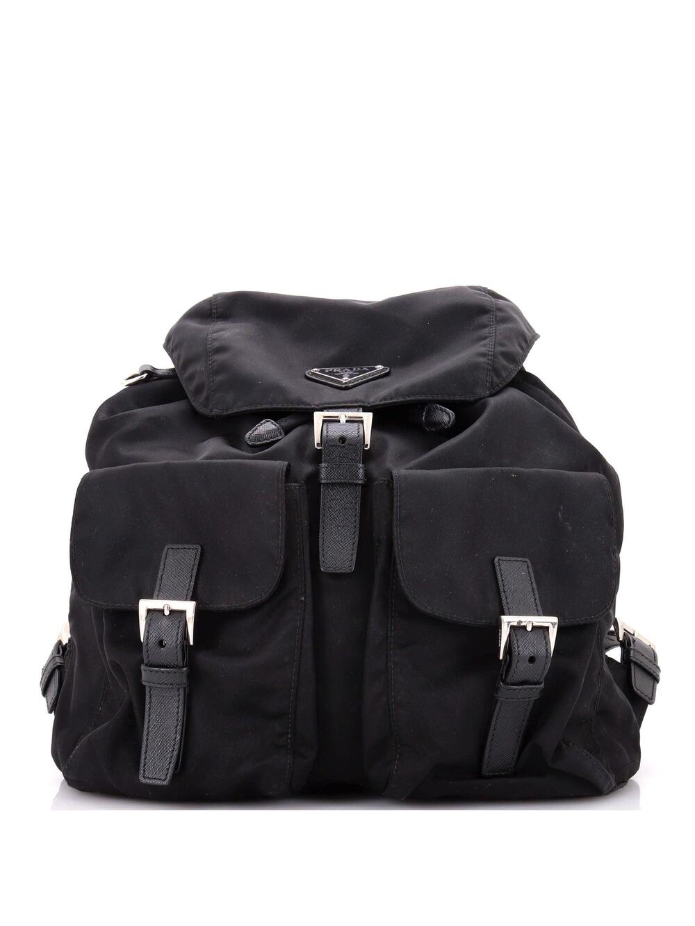 Prada Double Front Pocket Backpack Re- #349052P10B